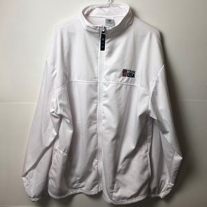 Vtg USA Olympic Team Jacket Full Zip 2XL W…